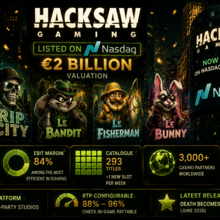Hacksaw Gaming Listed on Nasdaq at €2 Billion: What the Studio’s Growth Means for AU Players