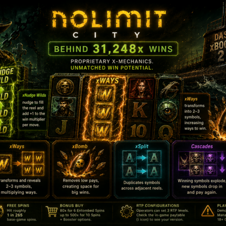 Nolimit City: The Studio Behind 31,248x Wins and Why Their Mechanics Are Different to Everything Else